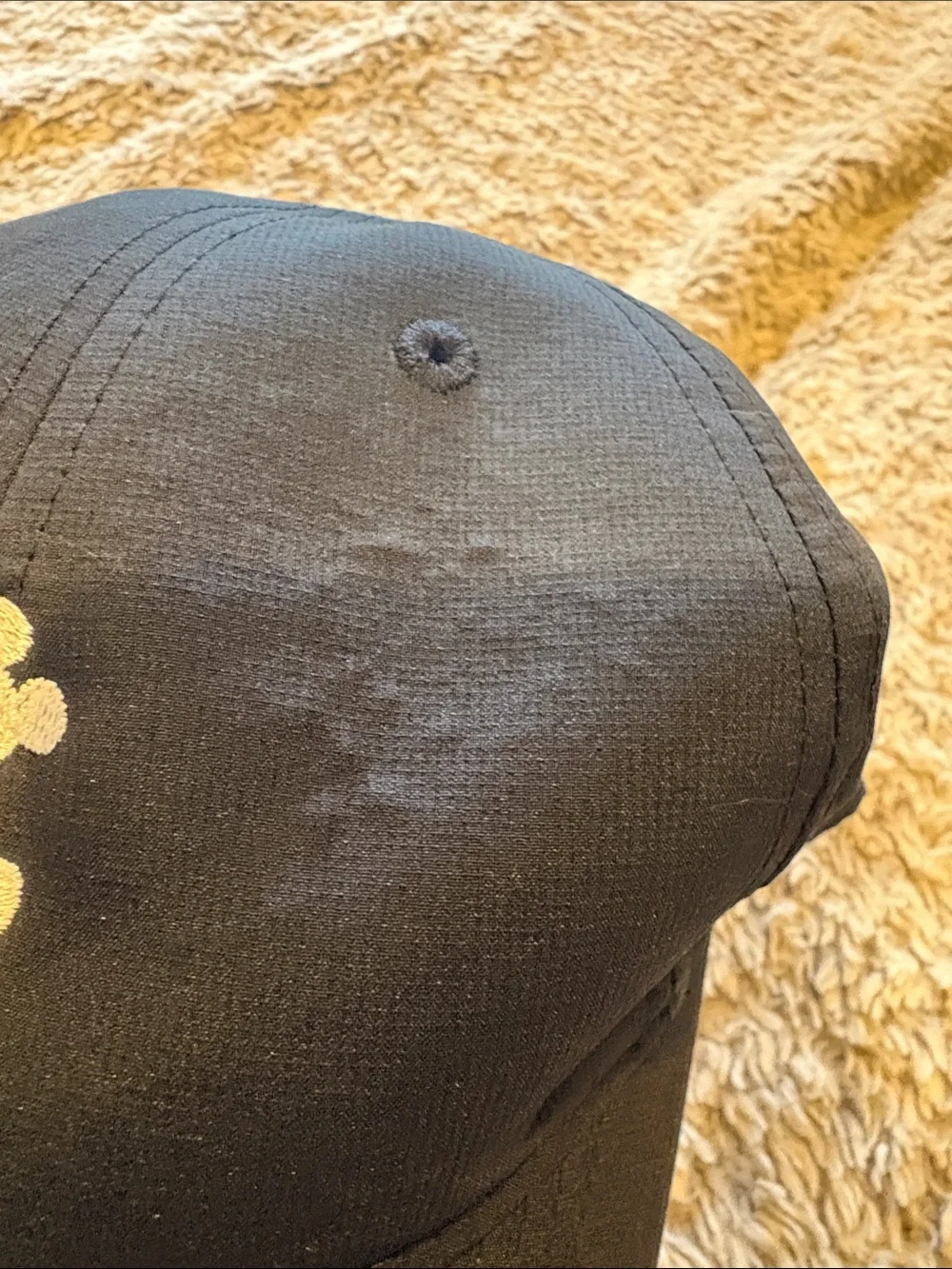 Disney Parks Nike Baseball Cap Unisex OS Black Good Mickey Mouse Swoosh Hat